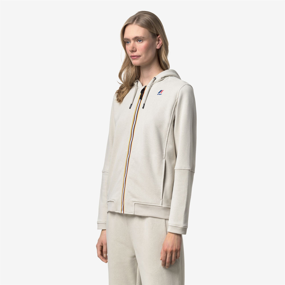 Fleece_UNISEX_PROSPER POLY COTTON_Jacket_BEIGE LT - Commercial 5