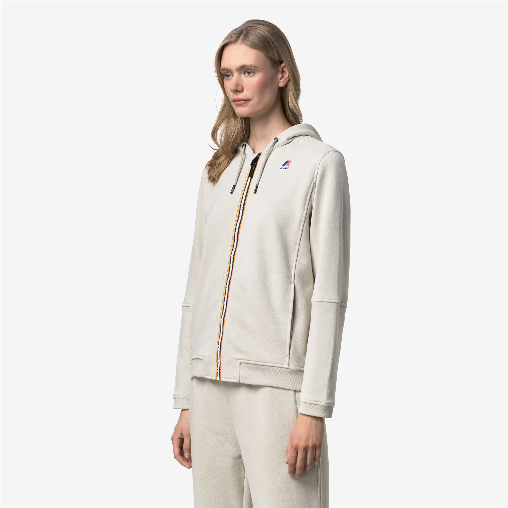 Fleece_UNISEX_PROSPER POLY COTTON_Jacket_BEIGE LT - Commercial 5