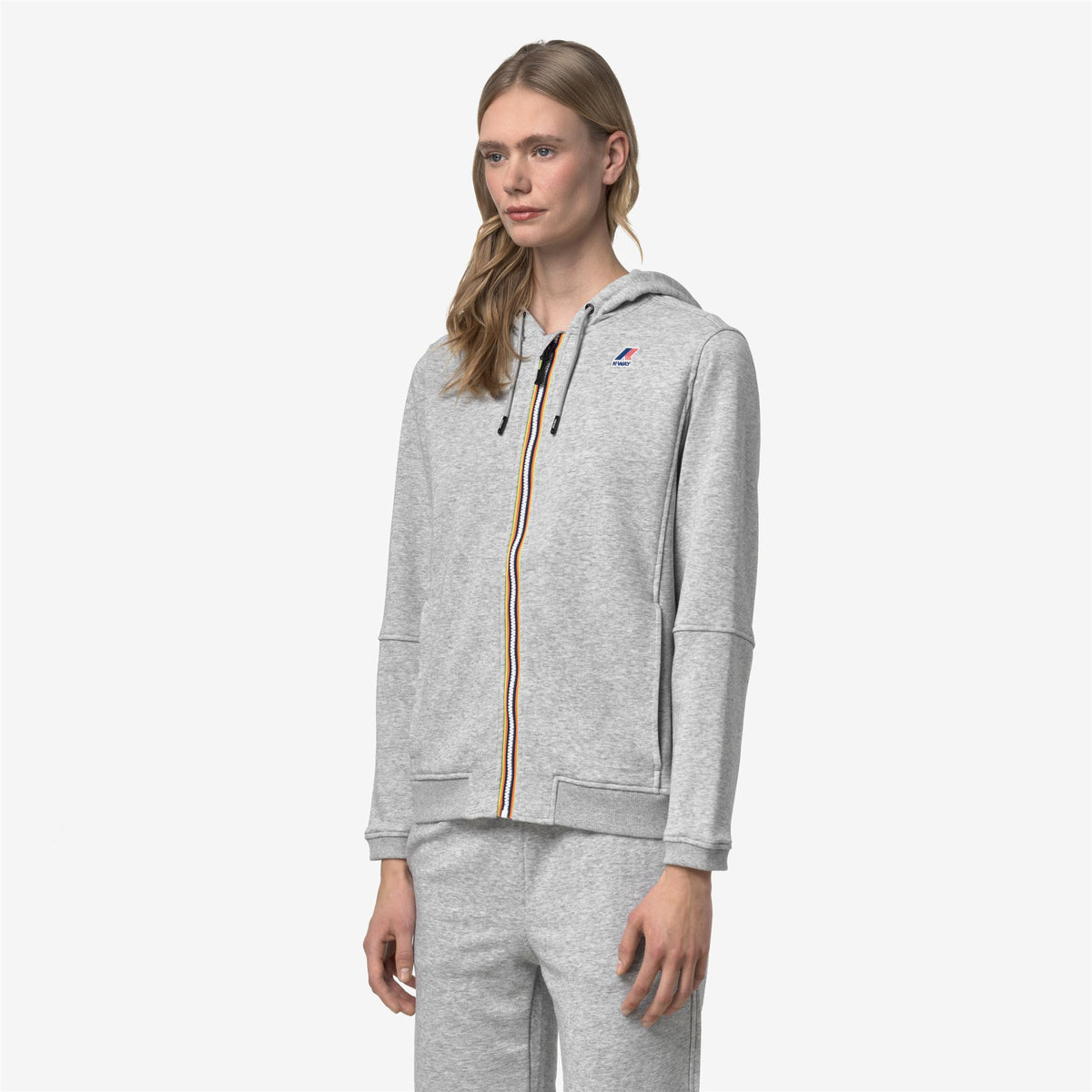 Fleece_UNISEX_PROSPER POLY COTTON_Jacket_GREY MEL - Commercial 5