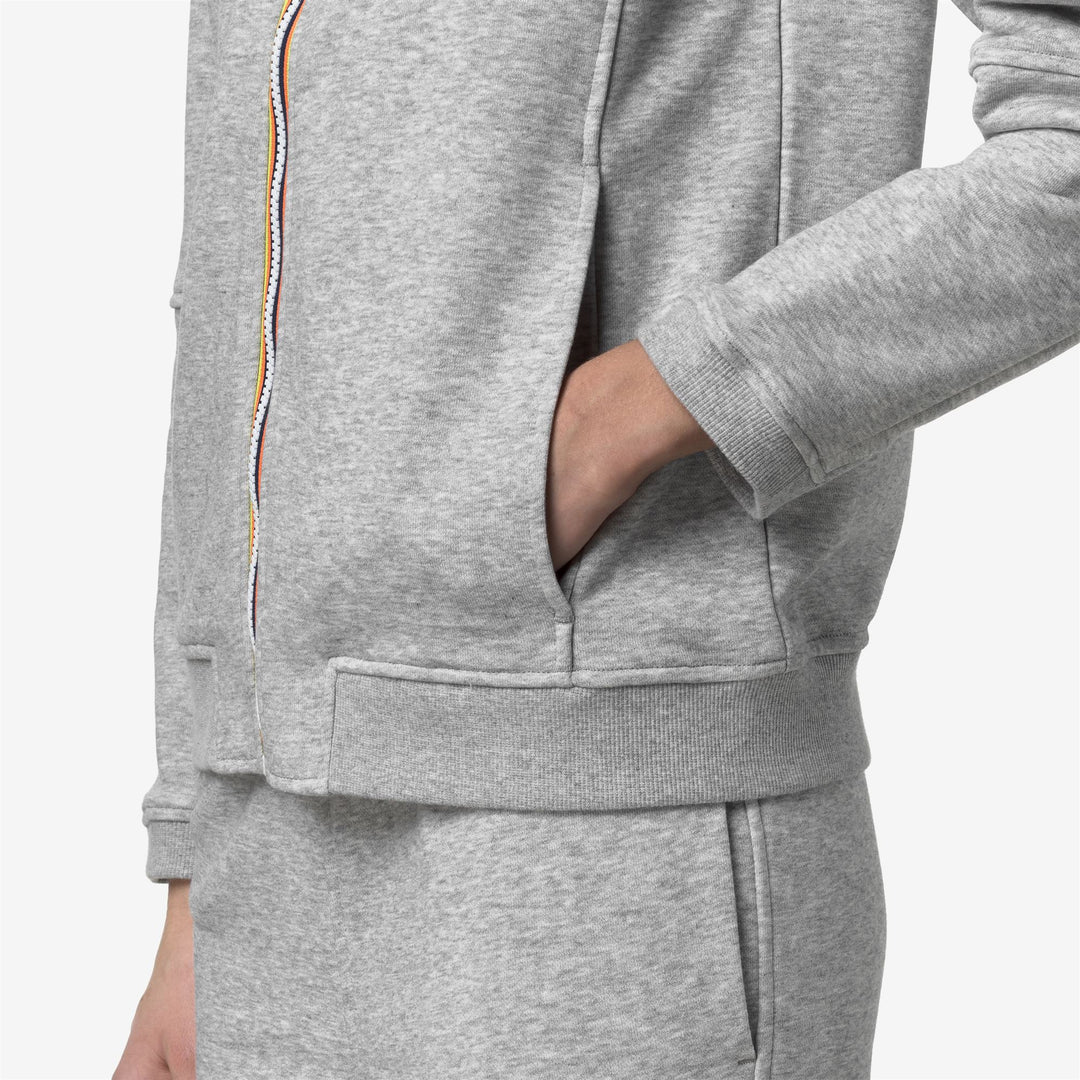 PROSPER POLY COTTON - Fleece - Jacket - Unisex - GREY MEL main