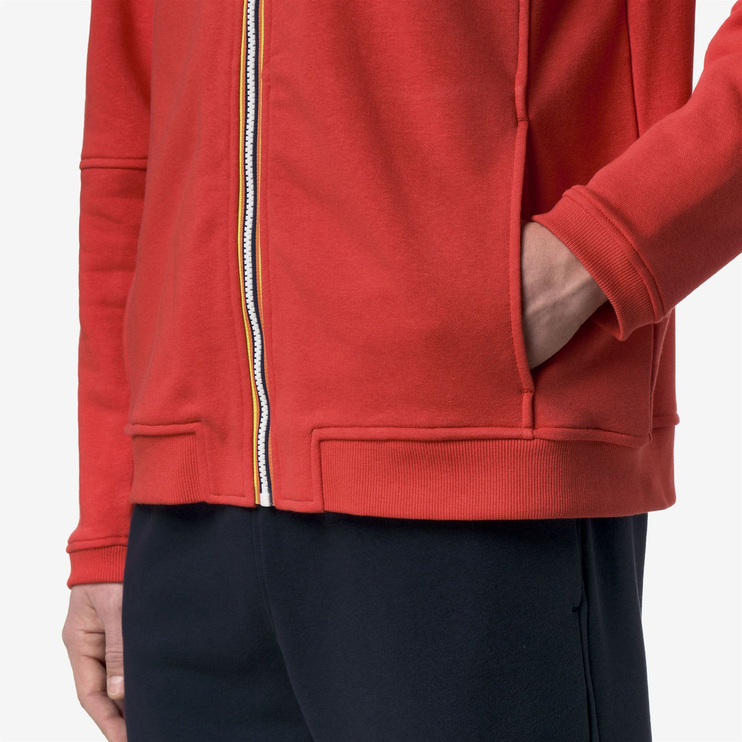 PROSPER POLY COTTON - Fleece - Jacket - Unisex - RED POPPY main