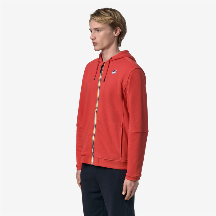 PROSPER POLY COTTON - Fleece - Jacket - Unisex - RED POPPY 4