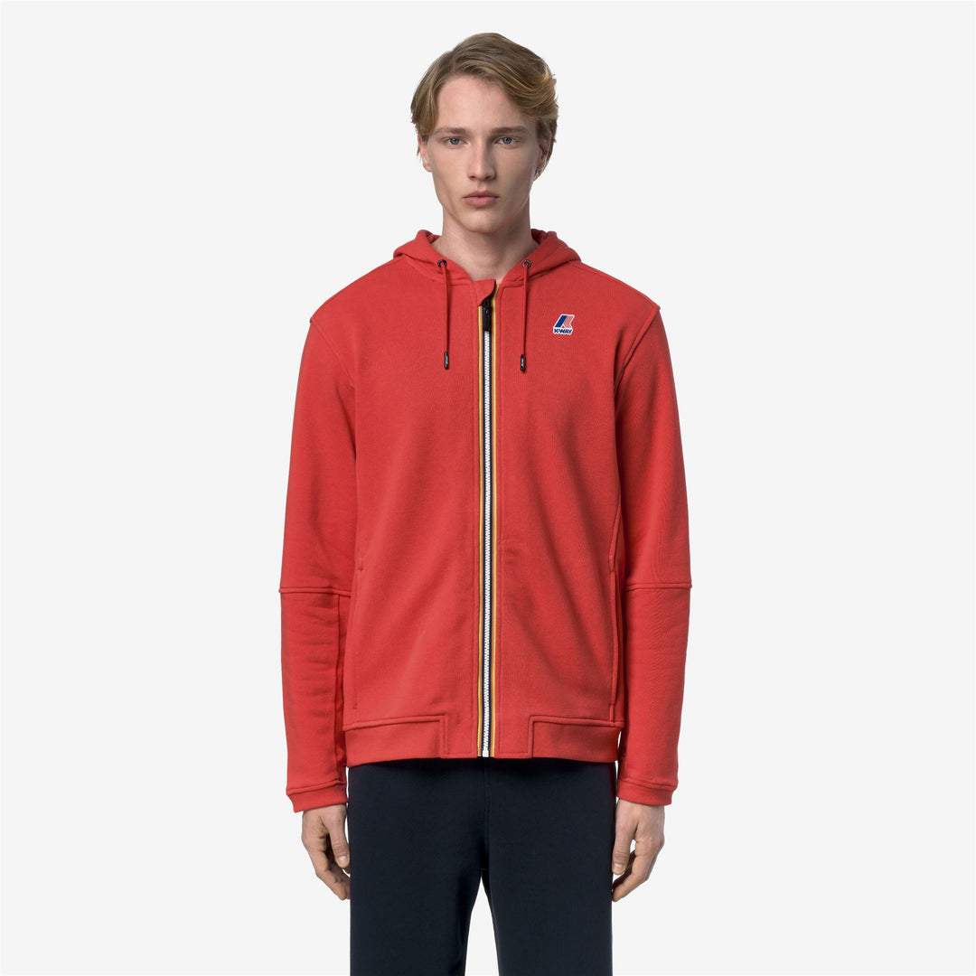 PROSPER POLY COTTON - Fleece - Jacket - Unisex - RED POPPY main