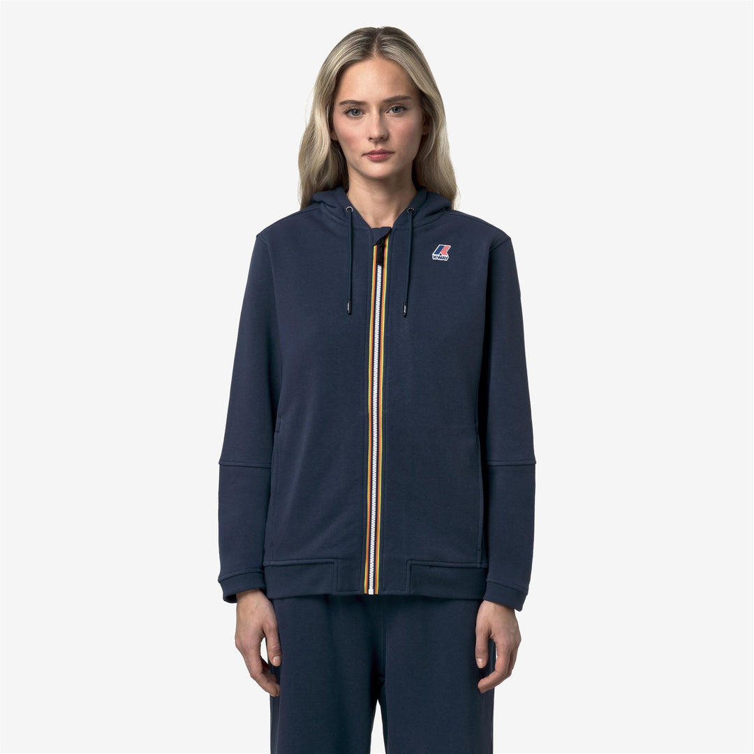PROSPER POLY COTTON - Fleece - Jacket - Unisex - BLUE INSIGNIA main