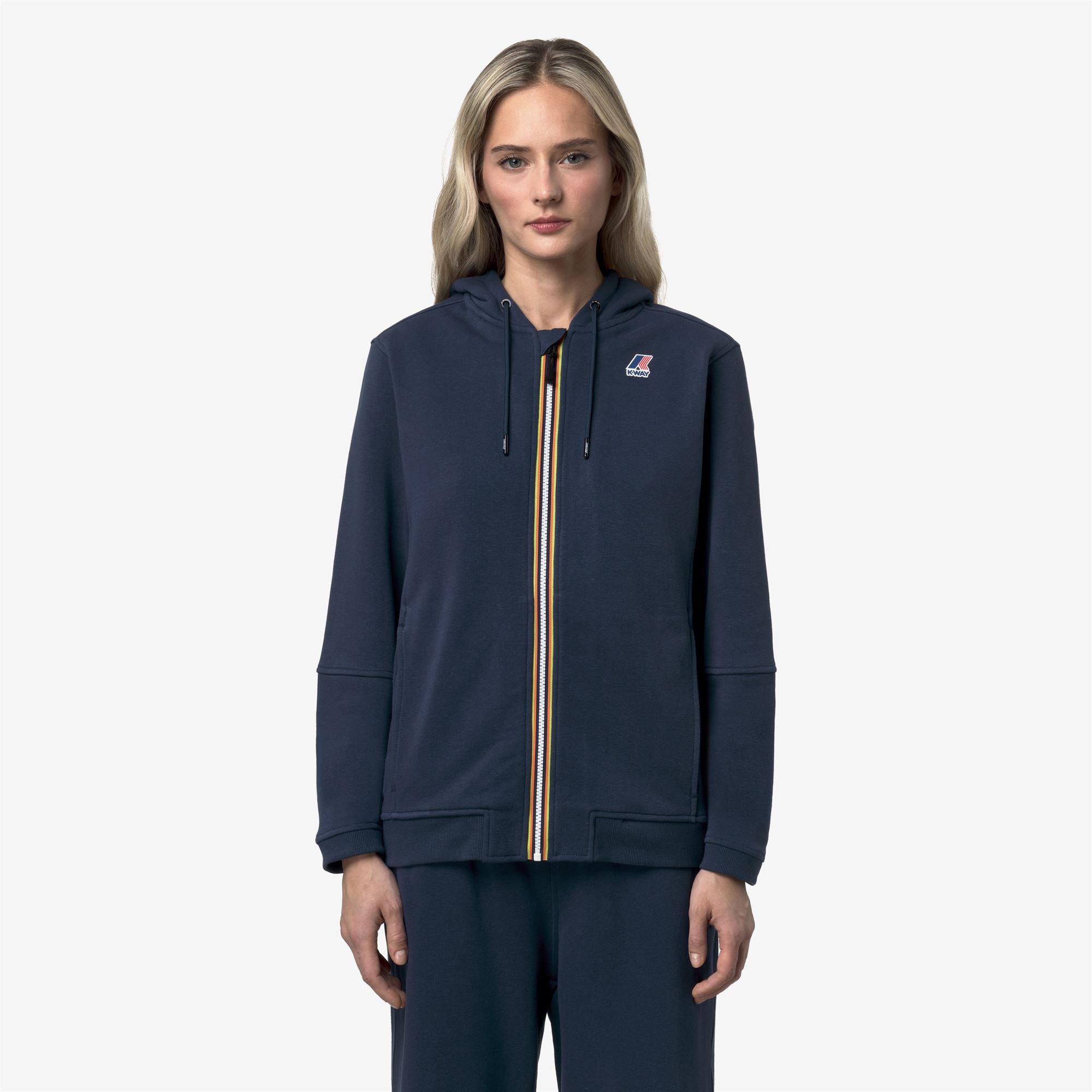 Prosper Poly Cotton Fleece Jacket | K-Way – K-Way.com