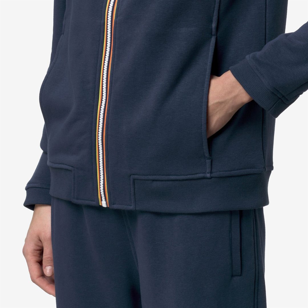 PROSPER POLY COTTON - Fleece - Jacket - Unisex - BLUE INSIGNIA main