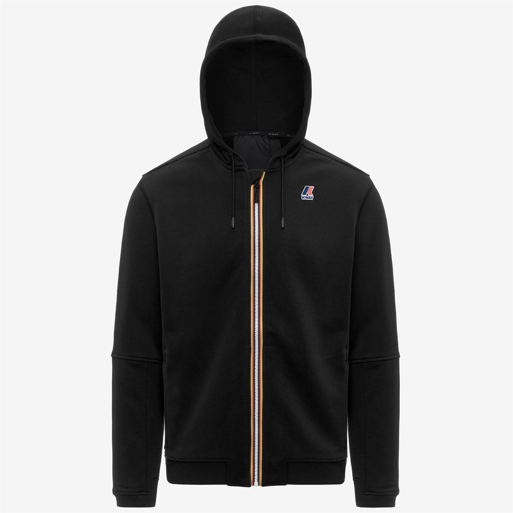 Fleece_UNISEX_PROSPER POLY COTTON_Jacket_Black Pure - Black Pure - Commercial 1