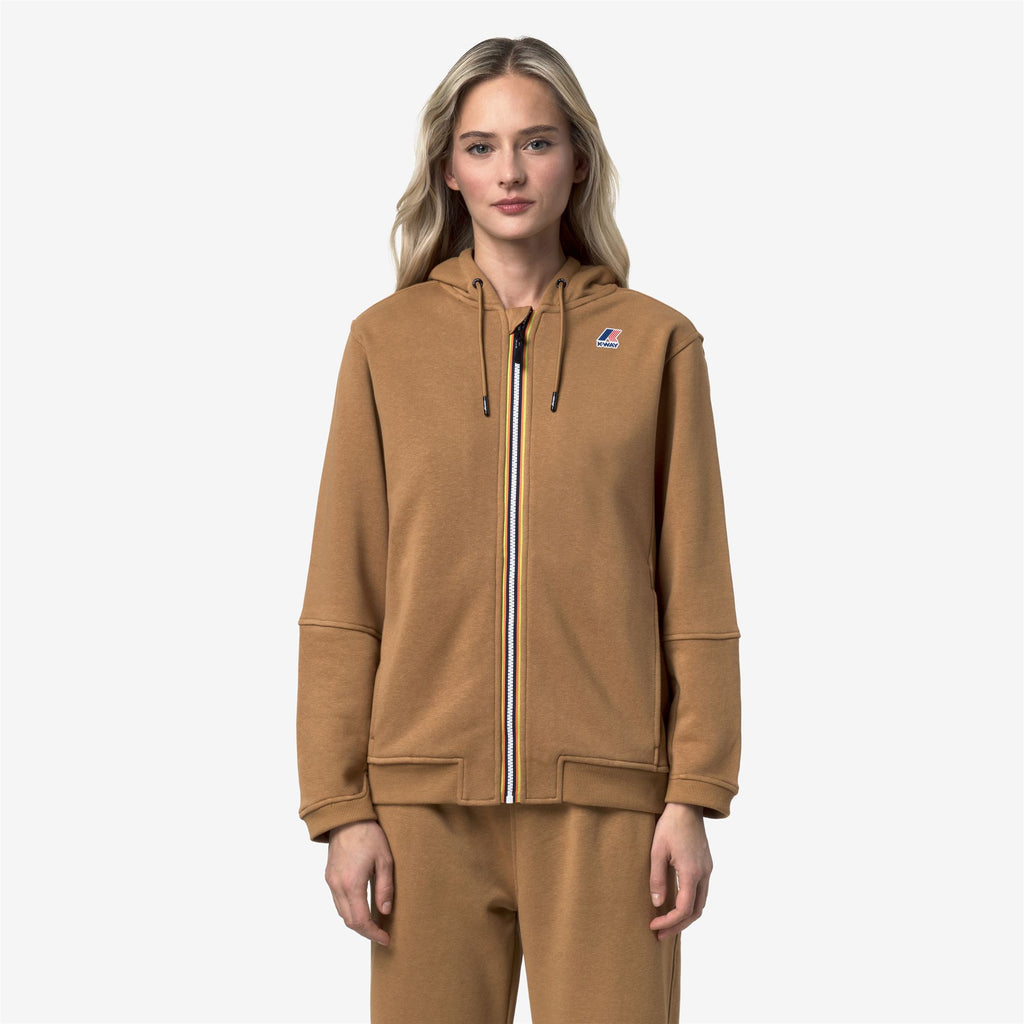 Fleece_UNISEX_PROSPER POLY COTTON_Jacket_Brown Bistre - Commercial 4