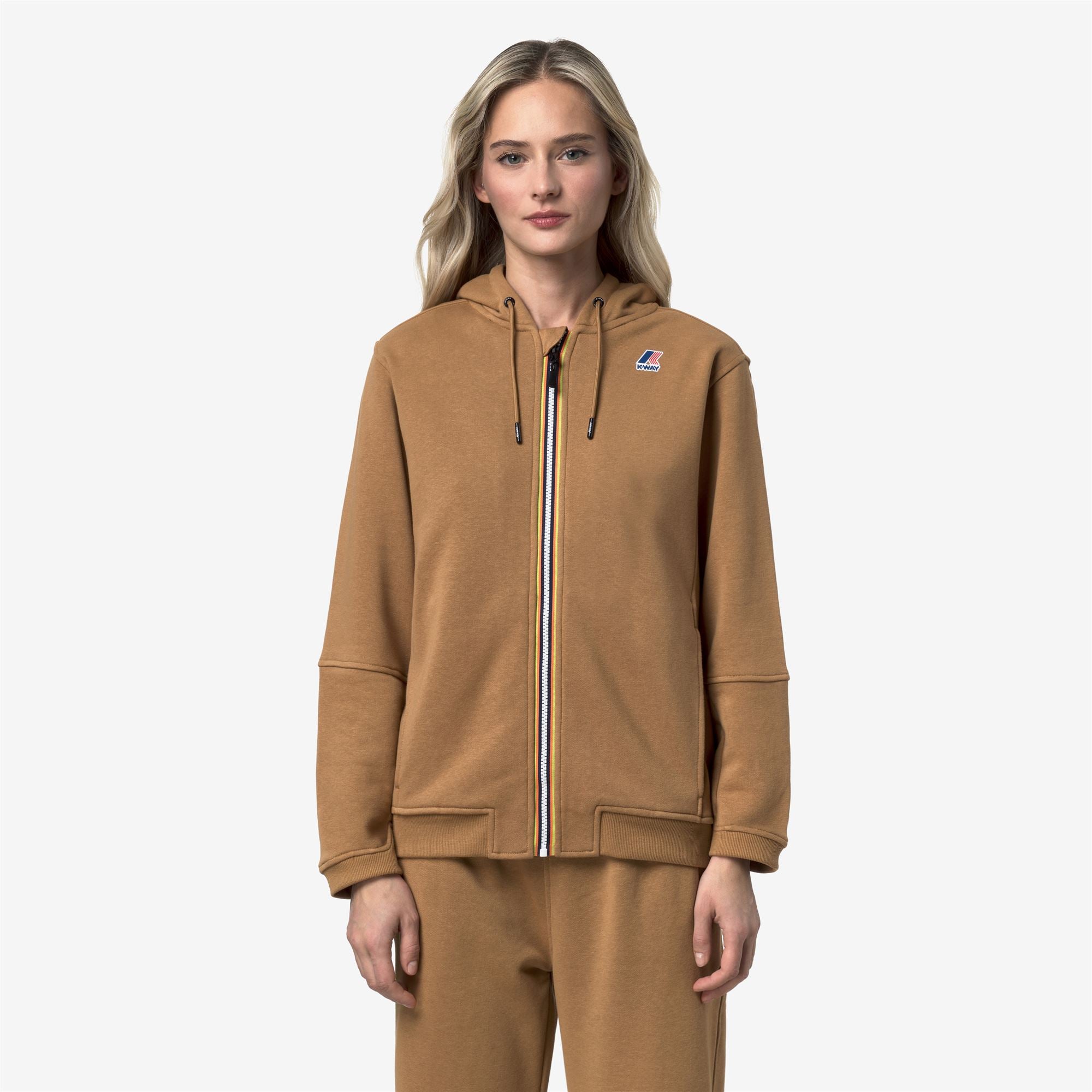 Fleece_UNISEX_PROSPER POLY COTTON_Jacket_Brown Bistre - Commercial 4