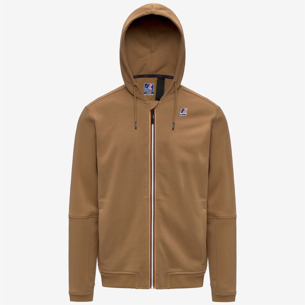 Fleece_UNISEX_PROSPER POLY COTTON_Jacket_Brown Bistre - Commercial 1