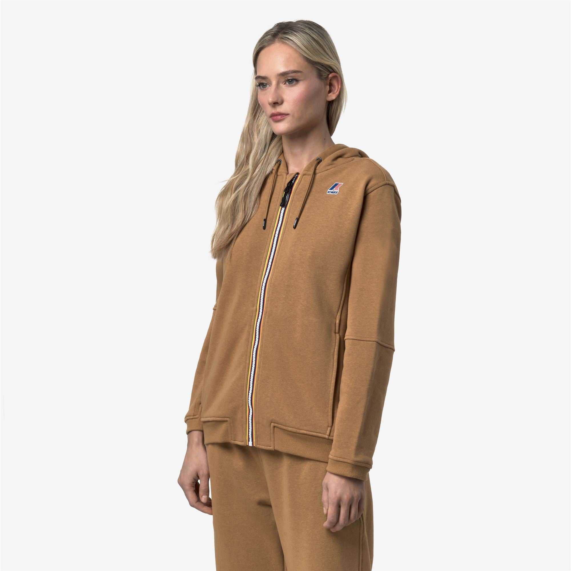 Fleece_UNISEX_PROSPER POLY COTTON_Jacket_Brown Bistre - Commercial 5