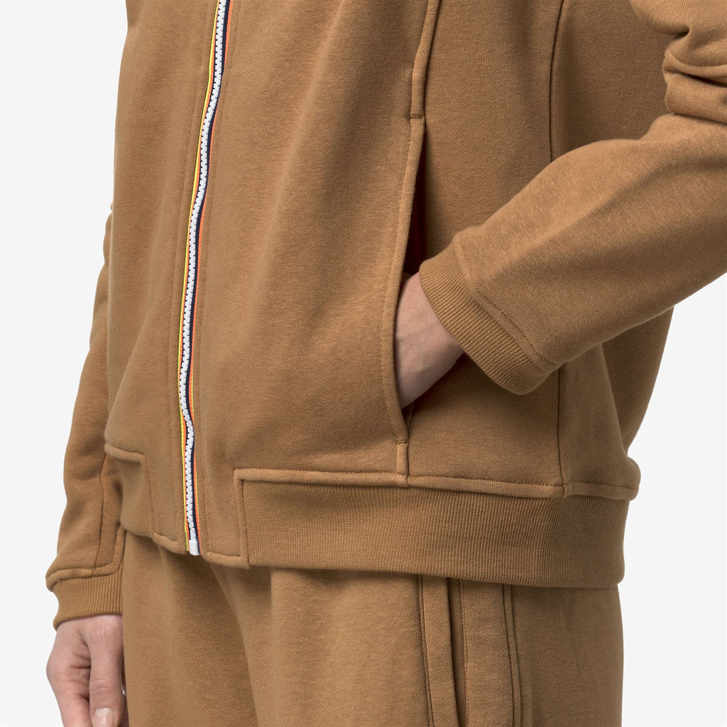 Fleece_UNISEX_PROSPER POLY COTTON_Jacket_Brown Bistre - Commercial 7
