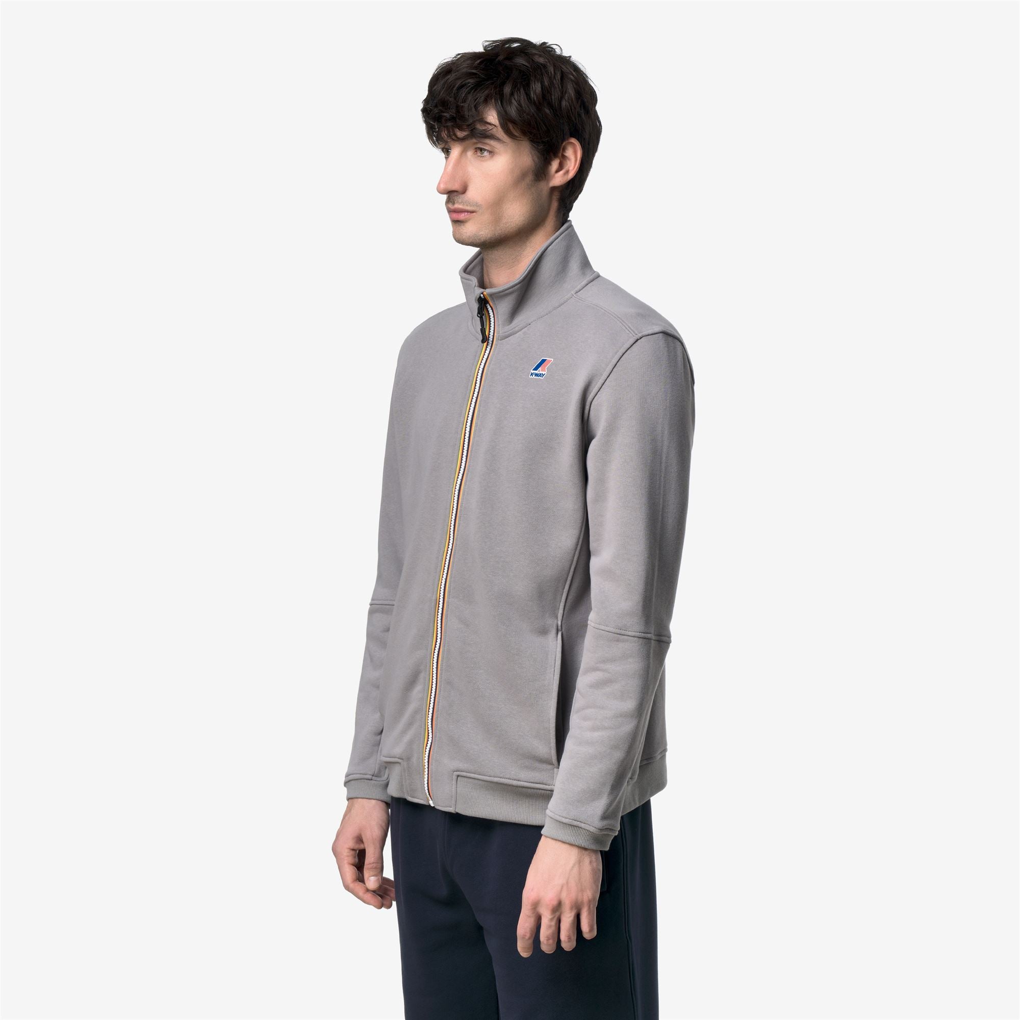 Fleece_UNISEX_PEPIN POLY COTTON_Jacket_Grey Frost - Commercial 5