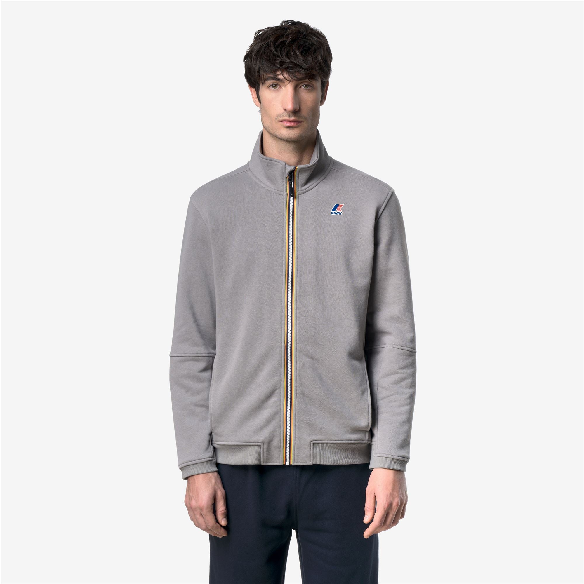 Fleece_UNISEX_PEPIN POLY COTTON_Jacket_Grey Frost - Commercial 4