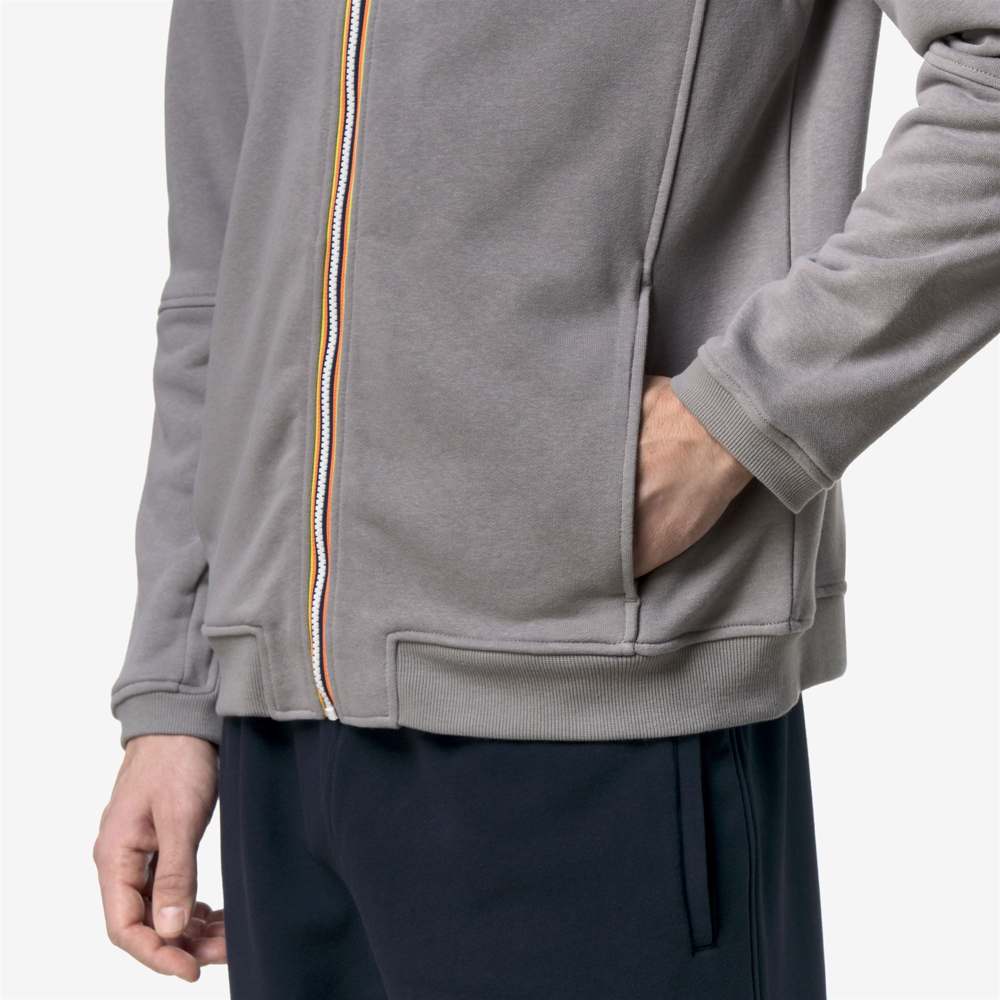 Fleece_UNISEX_PEPIN POLY COTTON_Jacket_Grey Frost - Commercial 7
