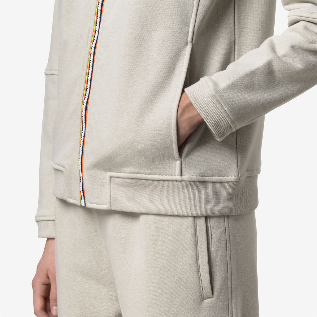 Fleece_UNISEX_PEPIN POLY COTTON_Jacket_BEIGE LT - Commercial 7