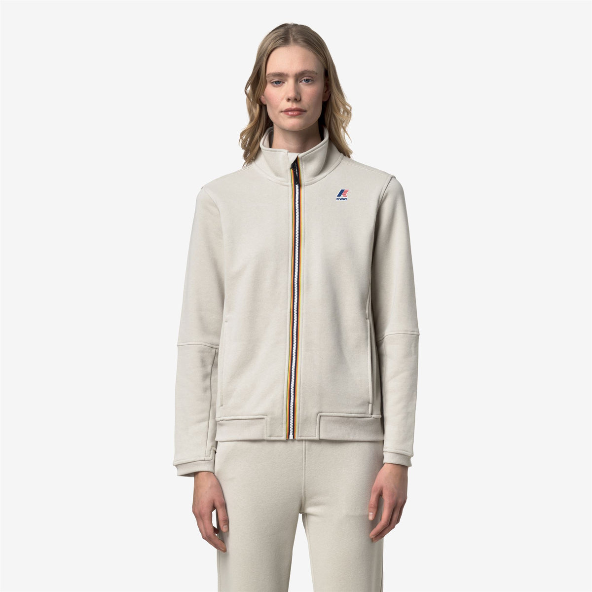 Fleece_UNISEX_PEPIN POLY COTTON_Jacket_BEIGE LT - Commercial 4