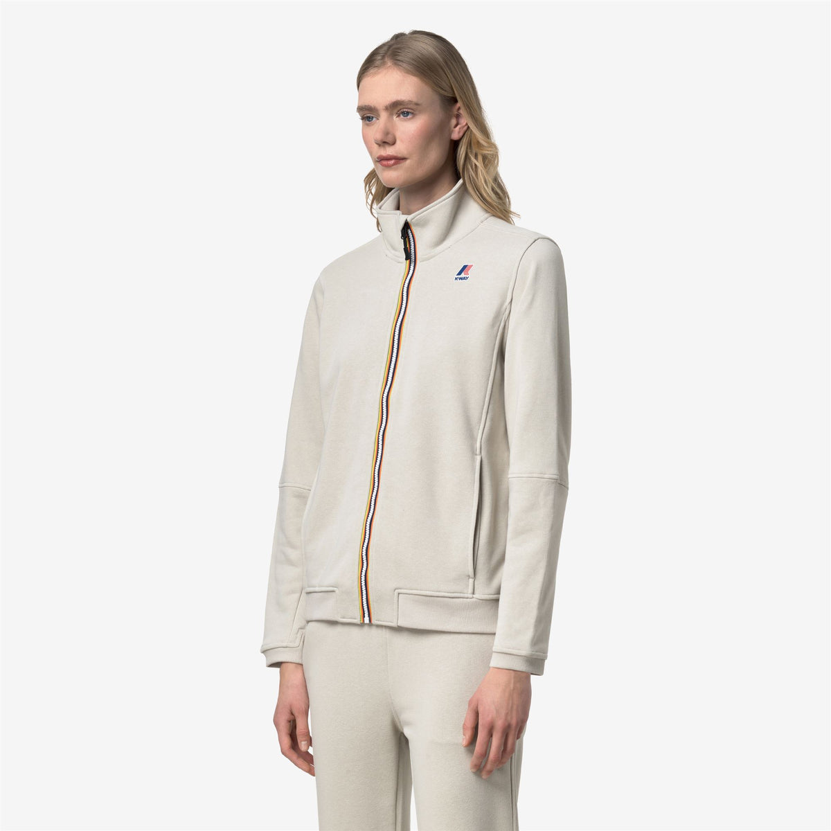 Fleece_UNISEX_PEPIN POLY COTTON_Jacket_BEIGE LT - Commercial 5