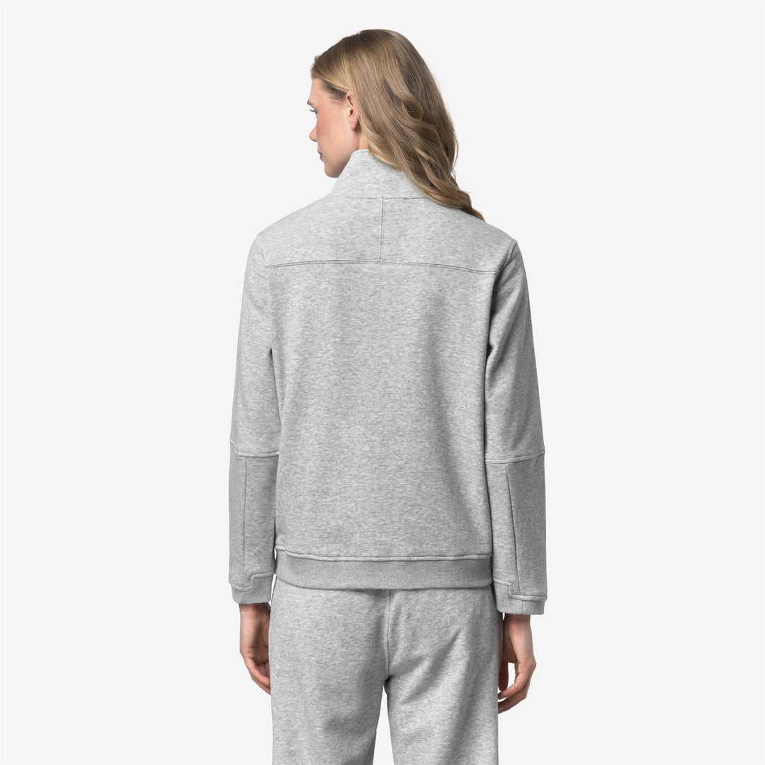 PEPIN POLY COTTON Fleece Jacket Unisex GREY MEL main
