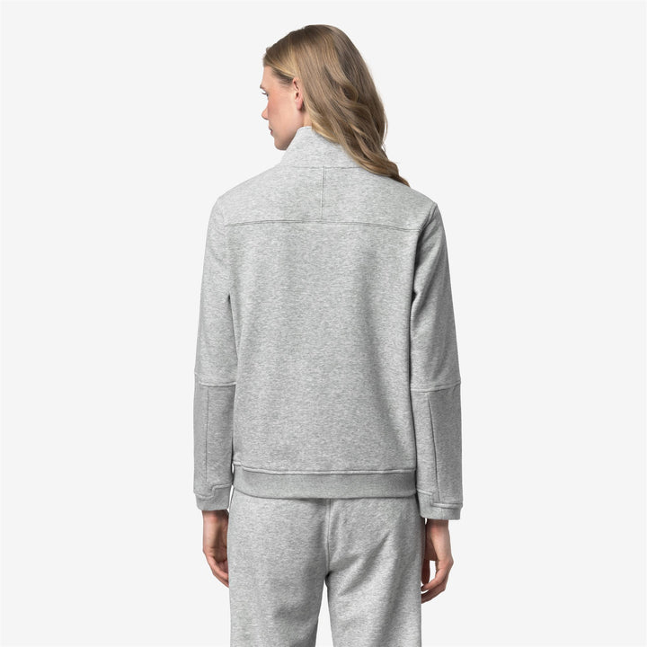PEPIN POLY COTTON Fleece Jacket Unisex GREY MEL 3