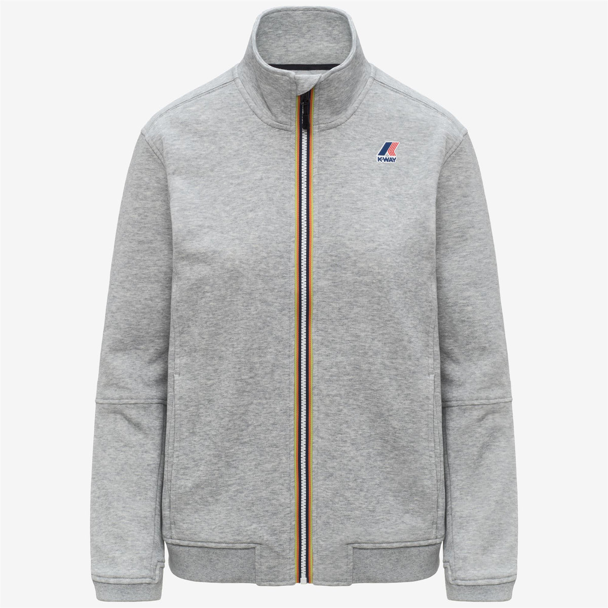 Fleece_UNISEX_PEPIN POLY COTTON_Jacket_GREY MEL - Commercial 1