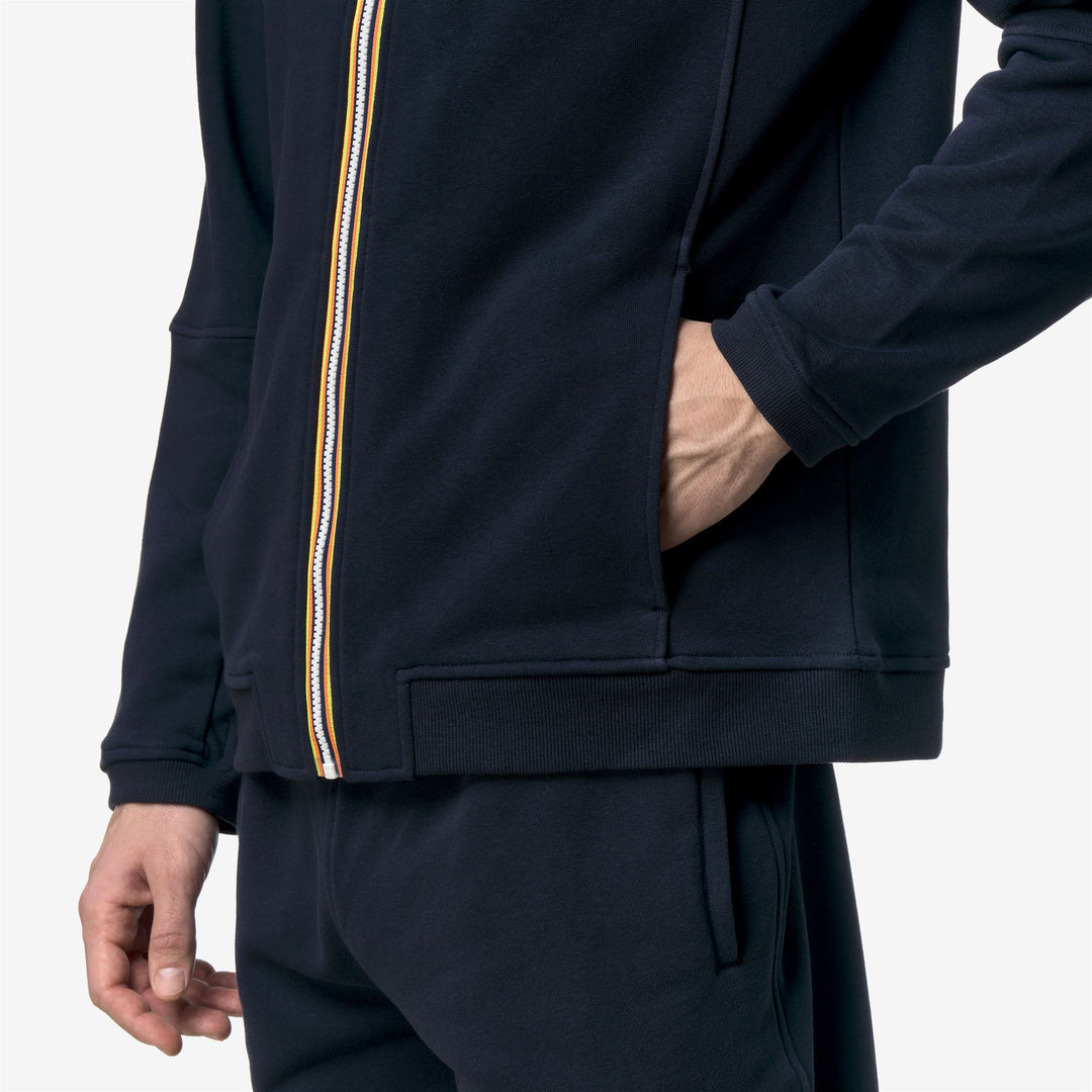 PEPIN POLY COTTON - Fleece - Jacket - Unisex - BLUE DEPTH main