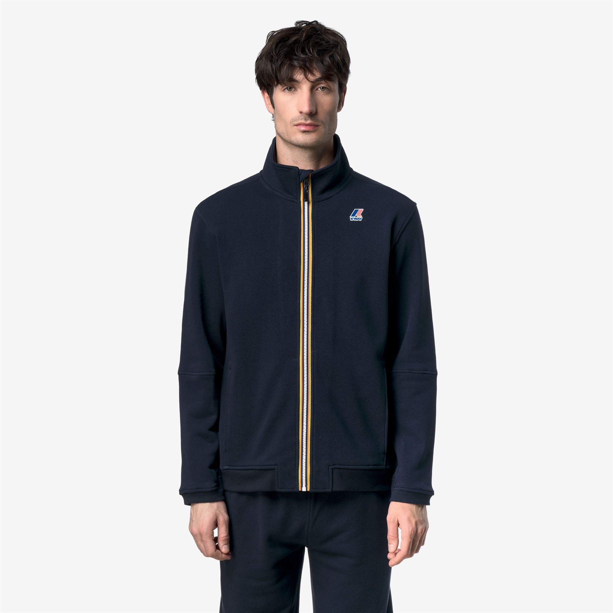 Fleece_UNISEX_PEPIN POLY COTTON_Jacket_Blue Depth - Commercial 4