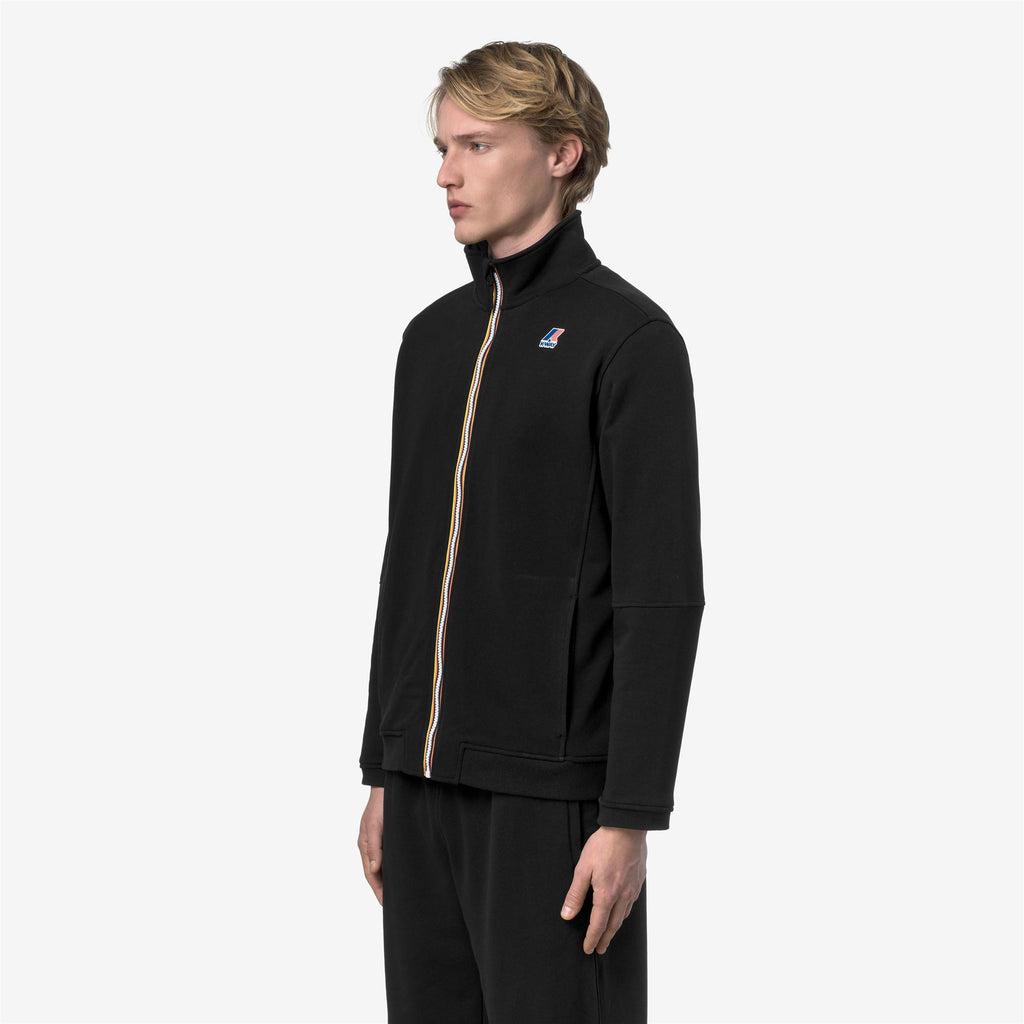 Fleece_UNISEX_PEPIN POLY COTTON_Jacket_Black Pure - Black Pure - Commercial 5