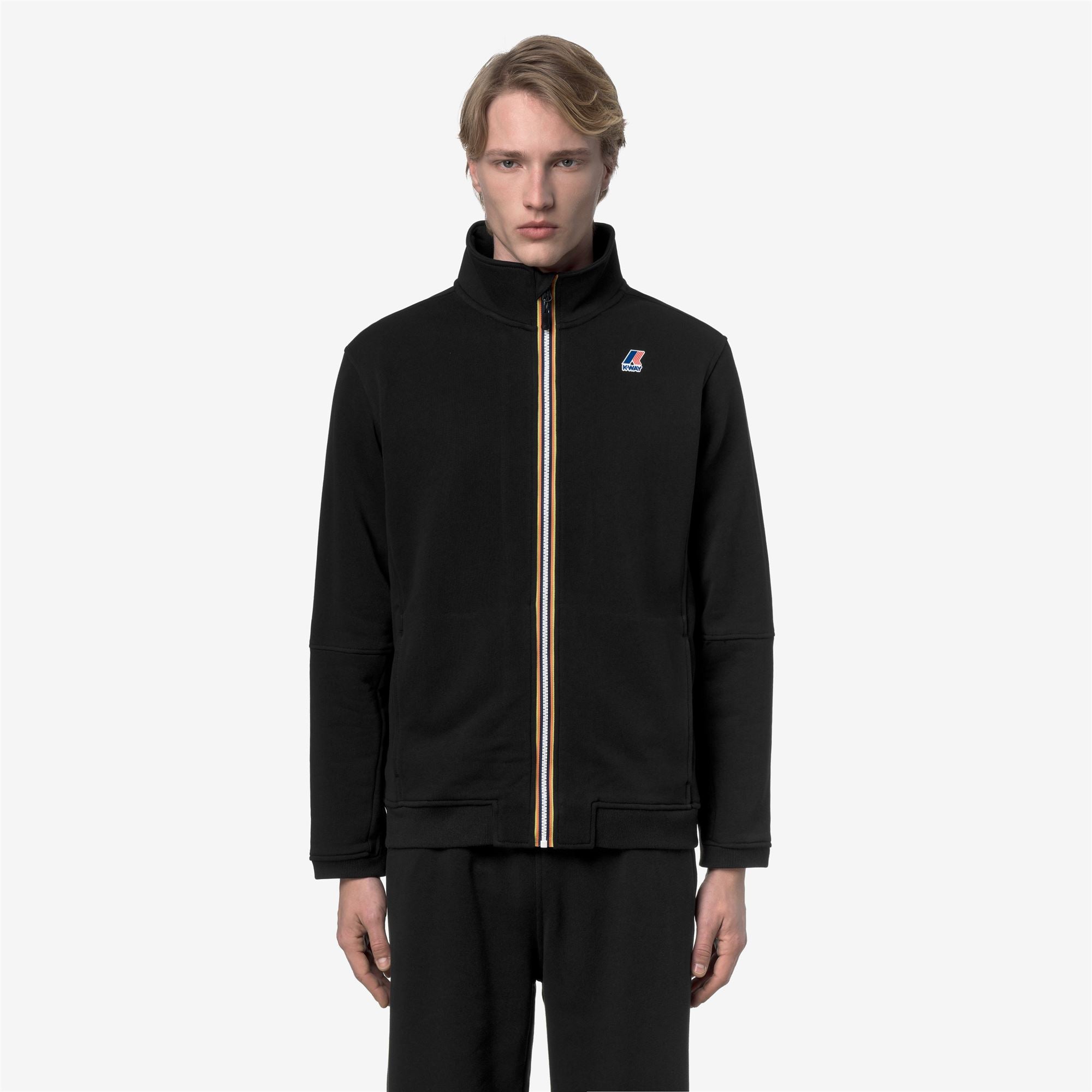 Fleece_UNISEX_PEPIN POLY COTTON_Jacket_Black Pure - Black Pure - Commercial 4