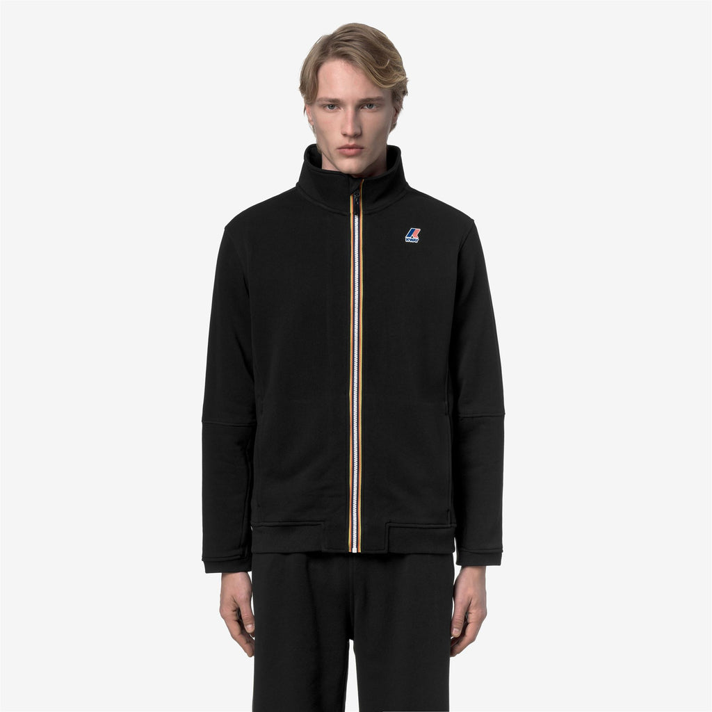Fleece_UNISEX_PEPIN POLY COTTON_Jacket_Black Pure - Black Pure - Commercial 4