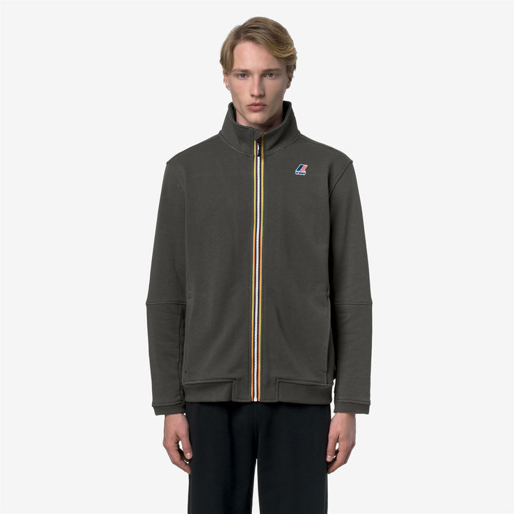 PEPIN POLY COTTON - Fleece - Jacket - Unisex - GREEN BLACKISH 3