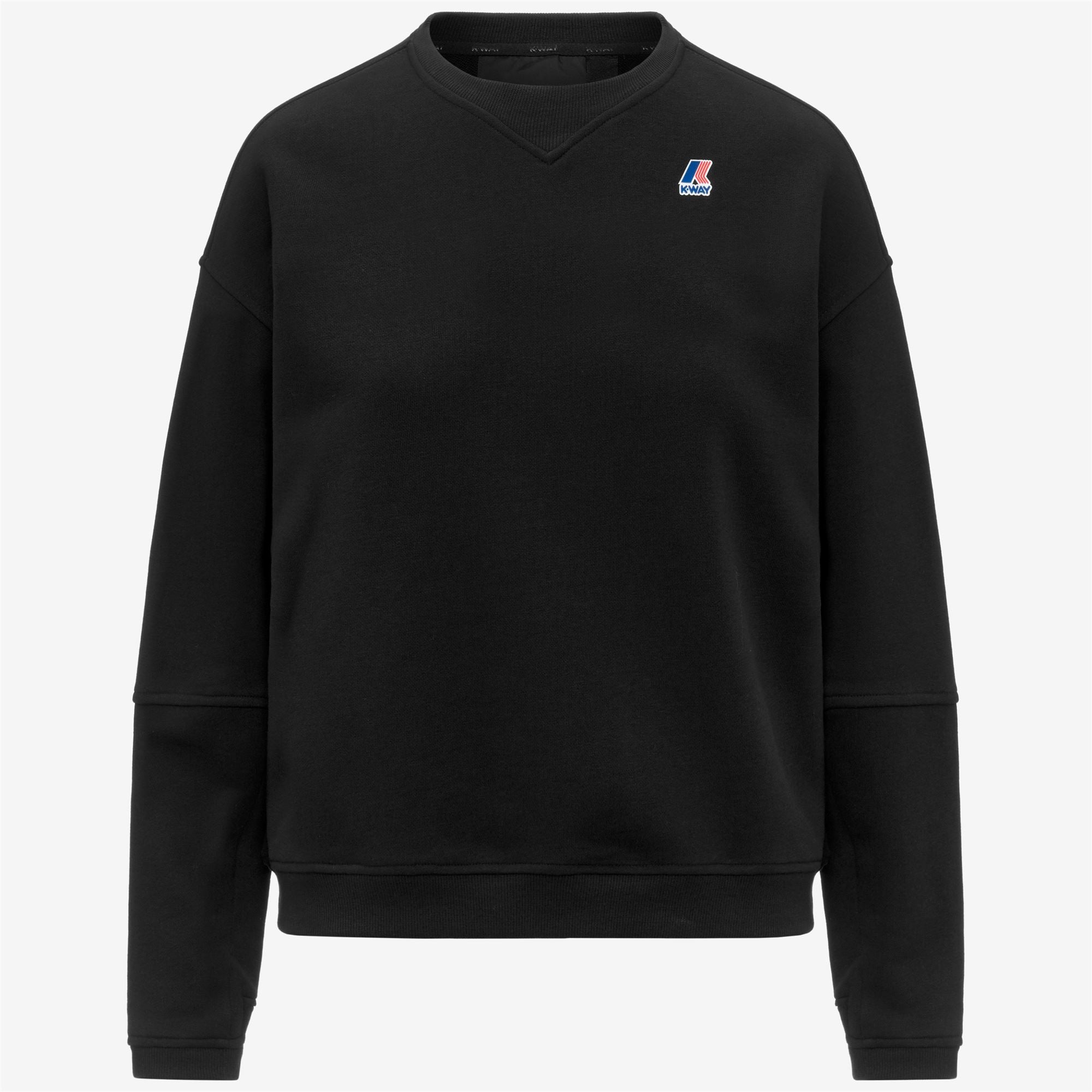 Fleece_WOMAN_NOELLA POLY COTTON_Pull Over_Black Pure - Black Pure - Commercial 1