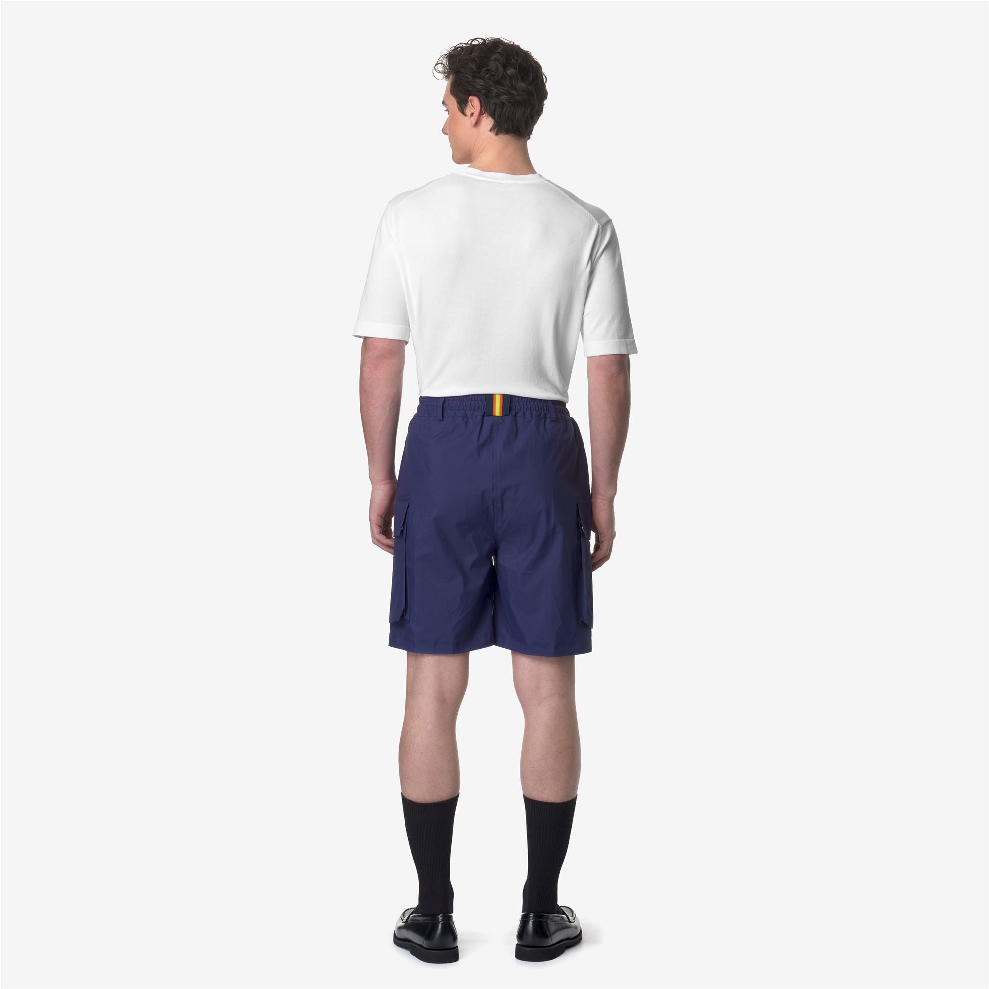 Shorts_UNISEX_LEO-SHELL_Sport Shorts_Blue Md Cobalt - Commercial 6