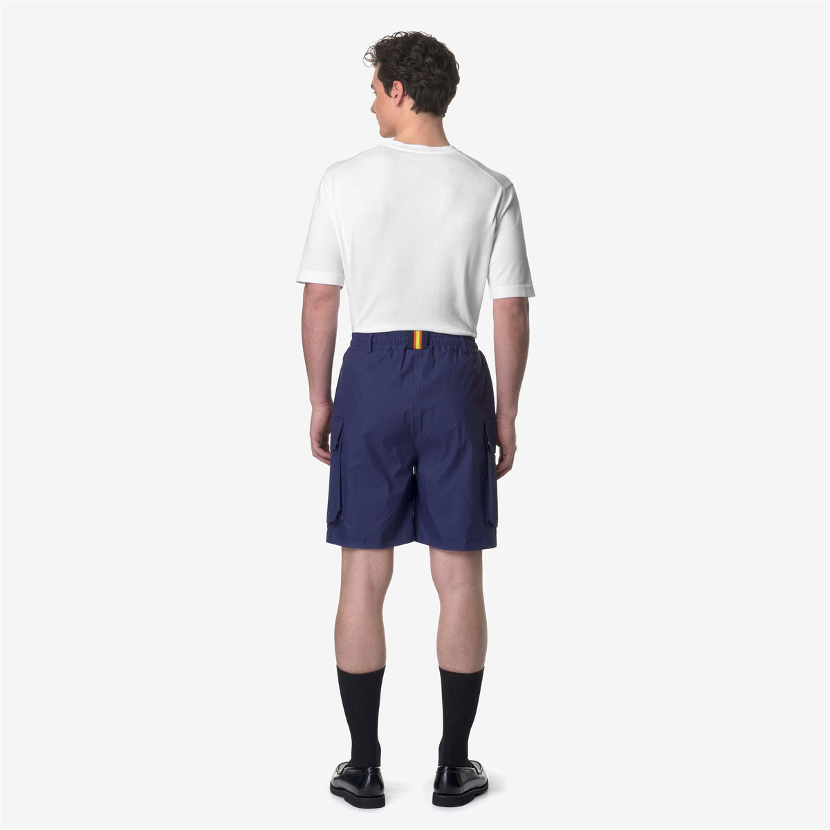 Shorts_UNISEX_LEO-SHELL_Sport Shorts_Blue Md Cobalt - Commercial 6