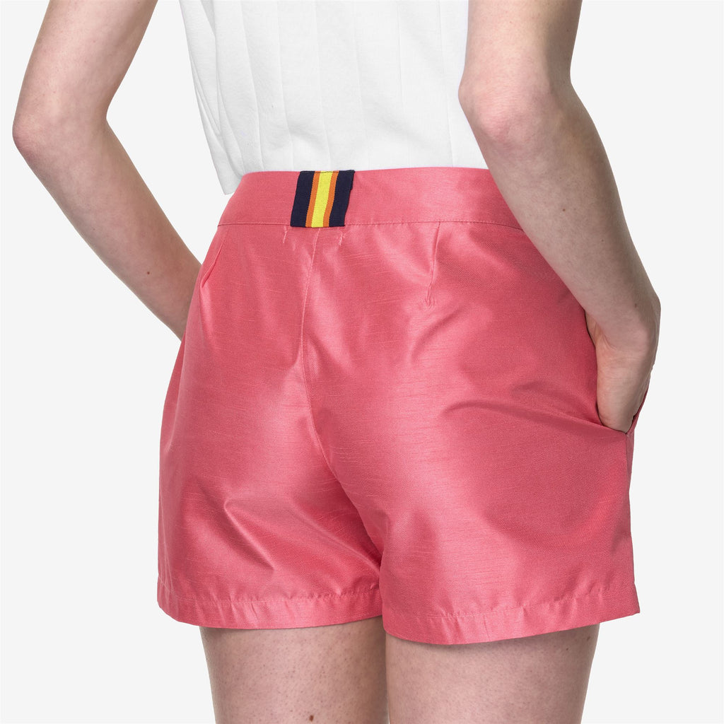 Shorts_WOMAN_SHORY SHANTUNG - LIKE 2L_Sport Shorts_PINK CAMELIA SHANTUNG - Commercial 7