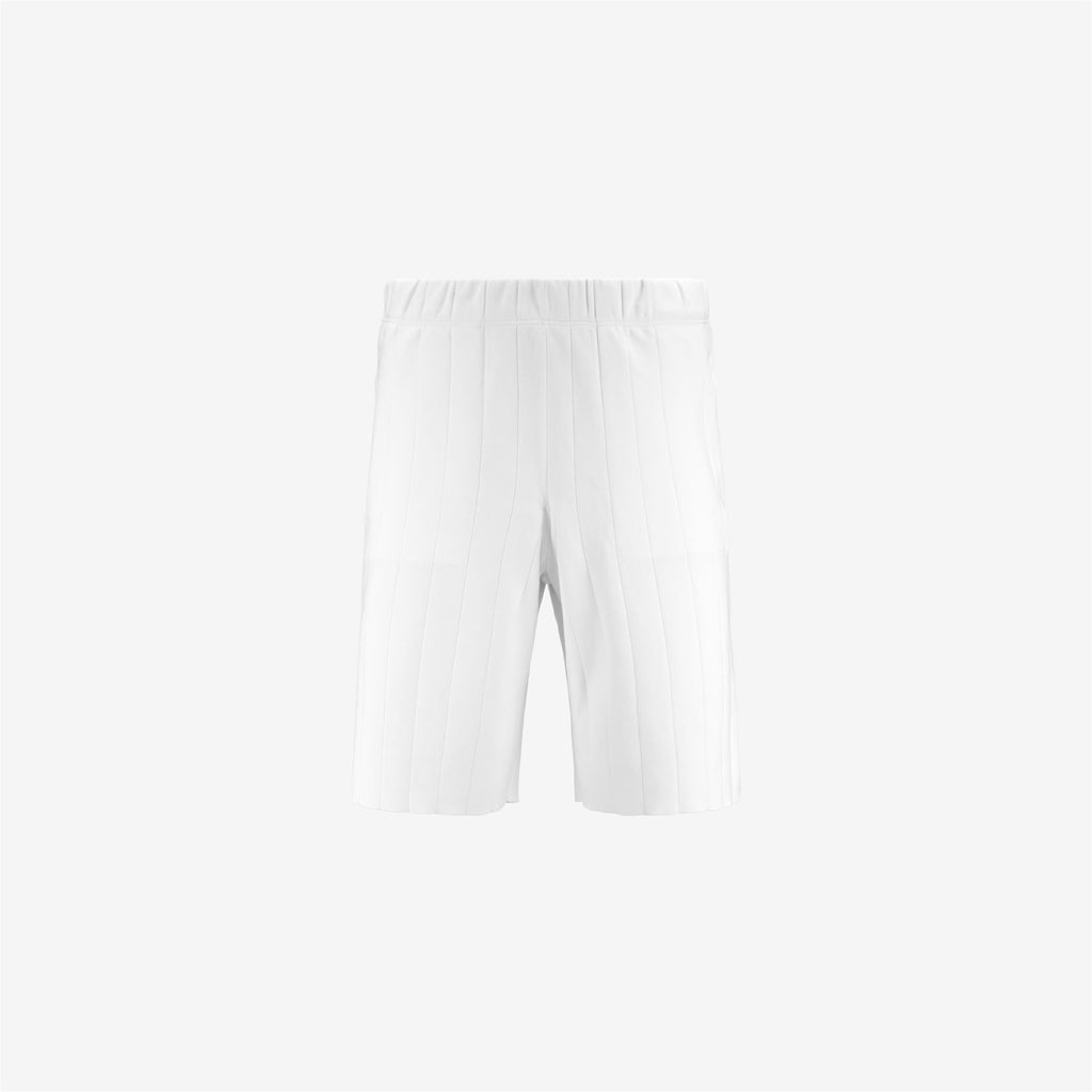 Shorts_UNISEX_LEOBEN KNITTED_Sport Shorts_White - Commercial 1