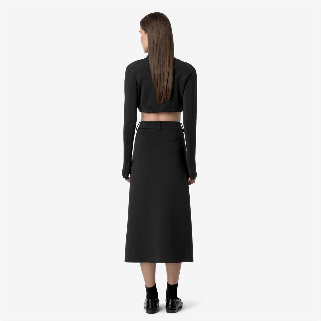 Skirts_WOMAN_MARALIE SCUBA_Long_Black Ash - Commercial 6