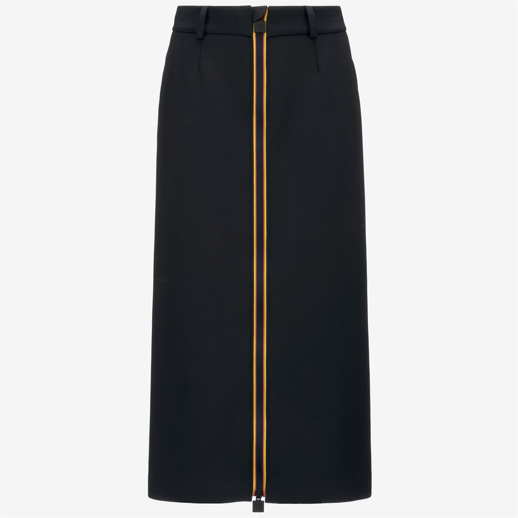 Skirts_WOMAN_MARALIE SCUBA_Long_Black Ash - Commercial 1