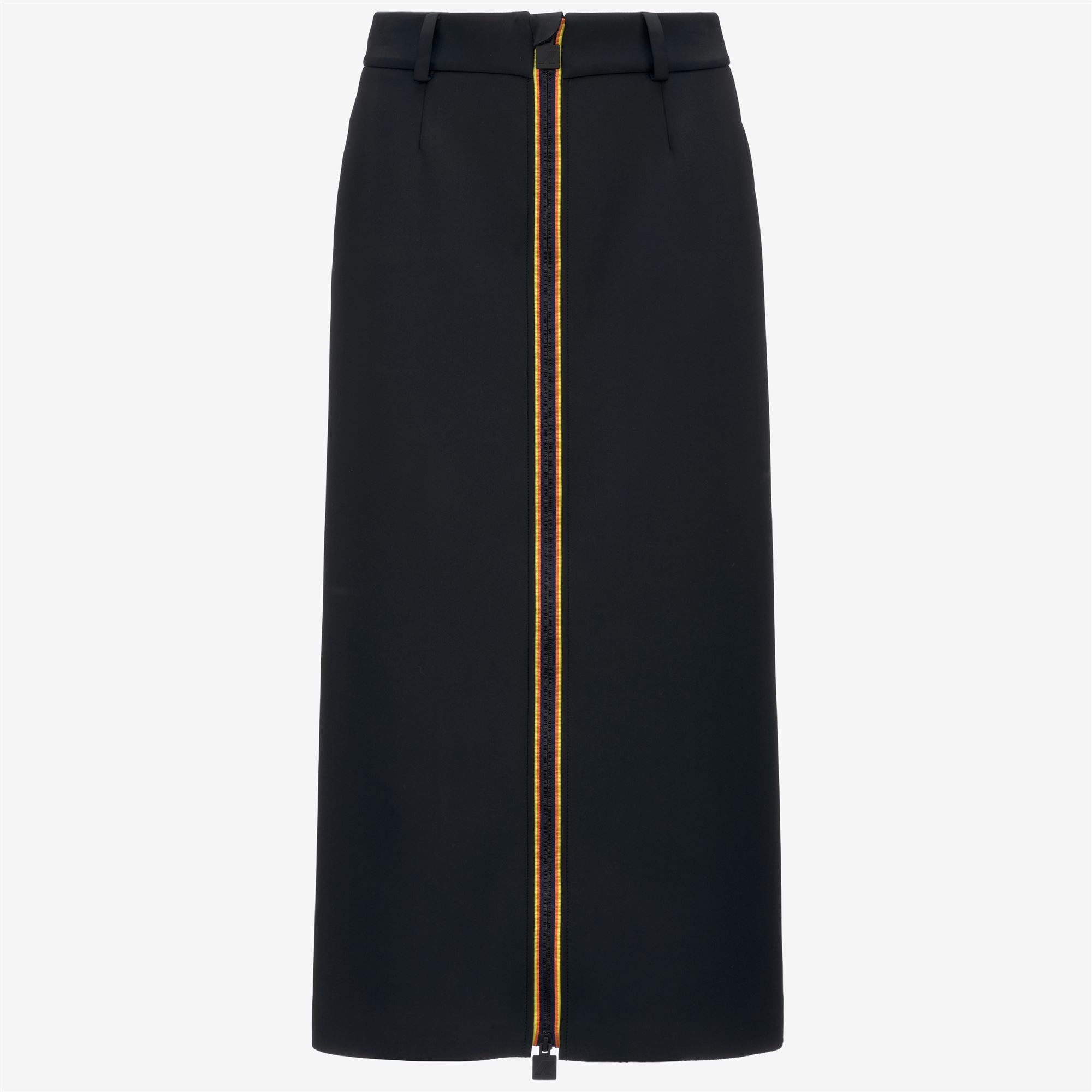 Skirts_WOMAN_MARALIE SCUBA_Long_Black Ash - Commercial 1