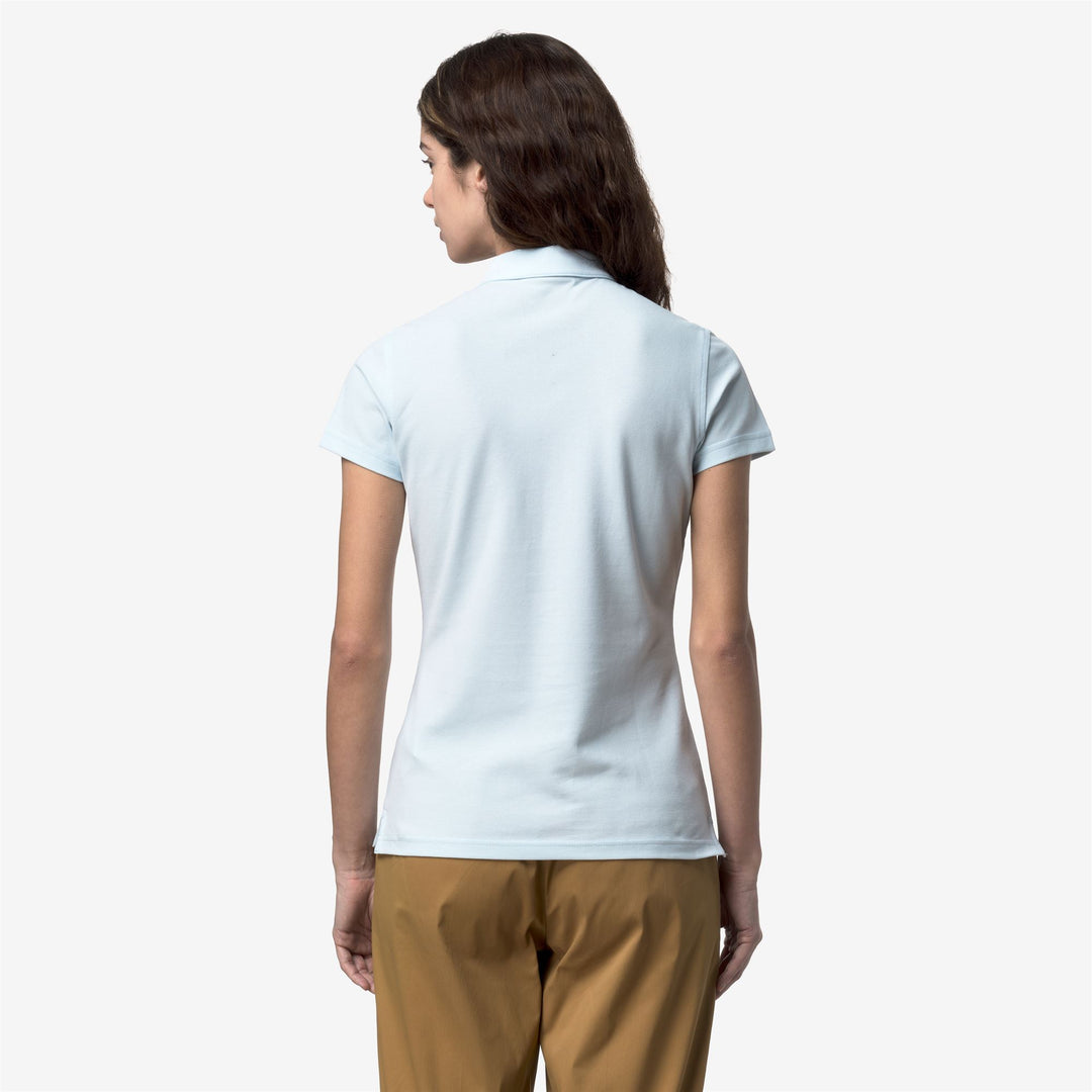 AMEDEA PIQUE SLIM - Polo Shirts - Polo - Woman - BLUE BALLAD main