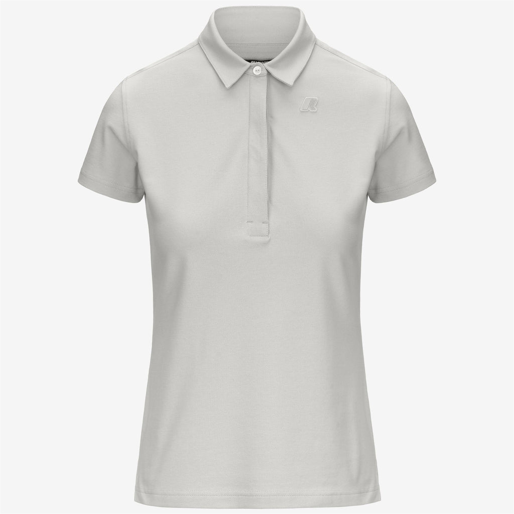 Polo Shirts_WOMAN_AMEDEA PIQUE_Polo_BEIGE LT - Commercial 1