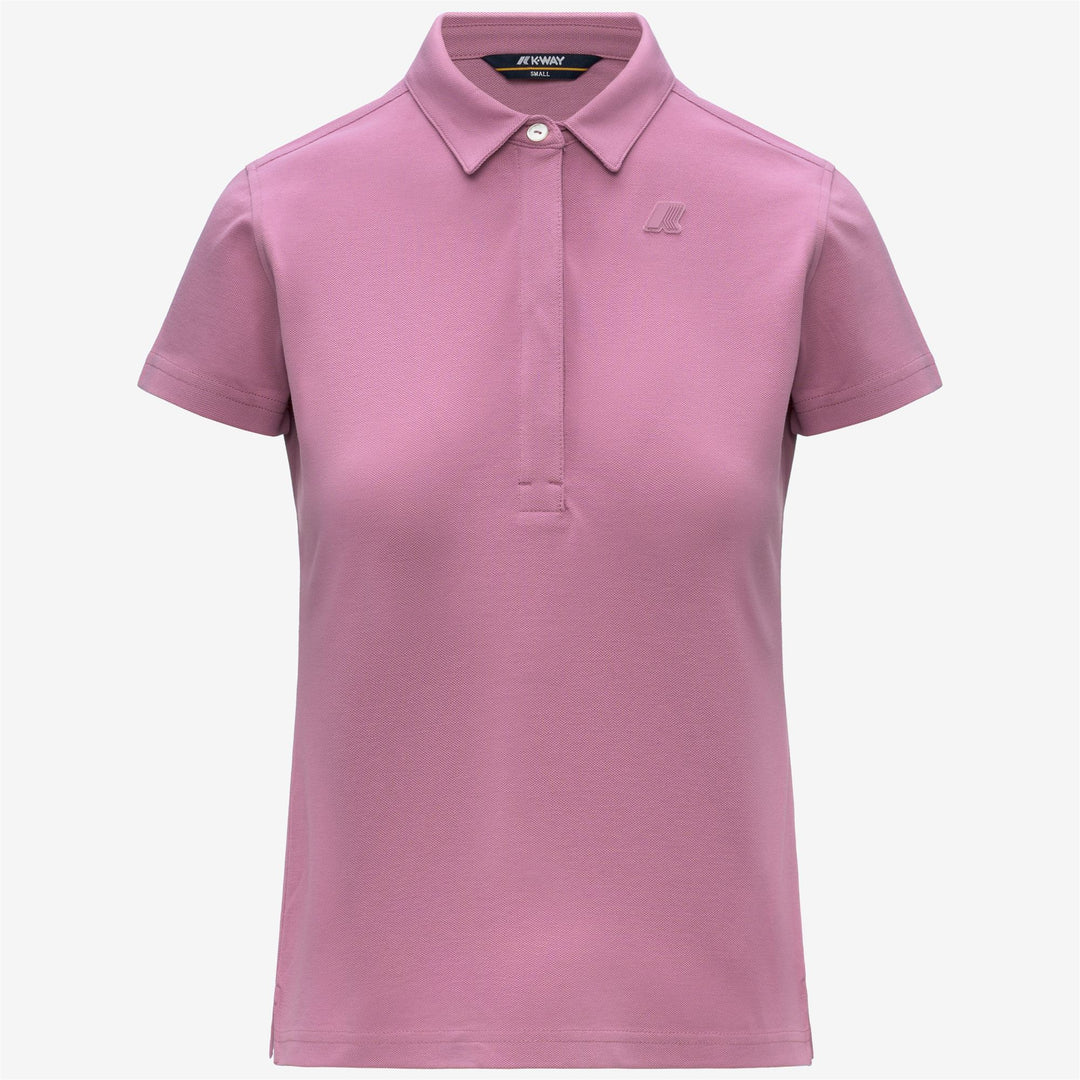 AMEDEA PIQUE SLIM - Polo Shirts - Polo - Woman - VIOLET GLICINE main