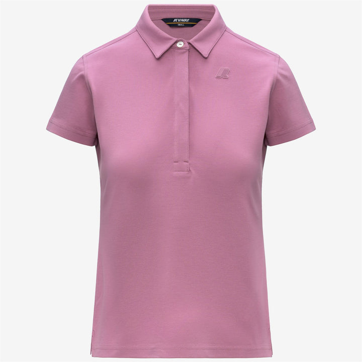 AMEDEA PIQUE SLIM - Polo Shirts - Polo - Woman - VIOLET GLICINE 1