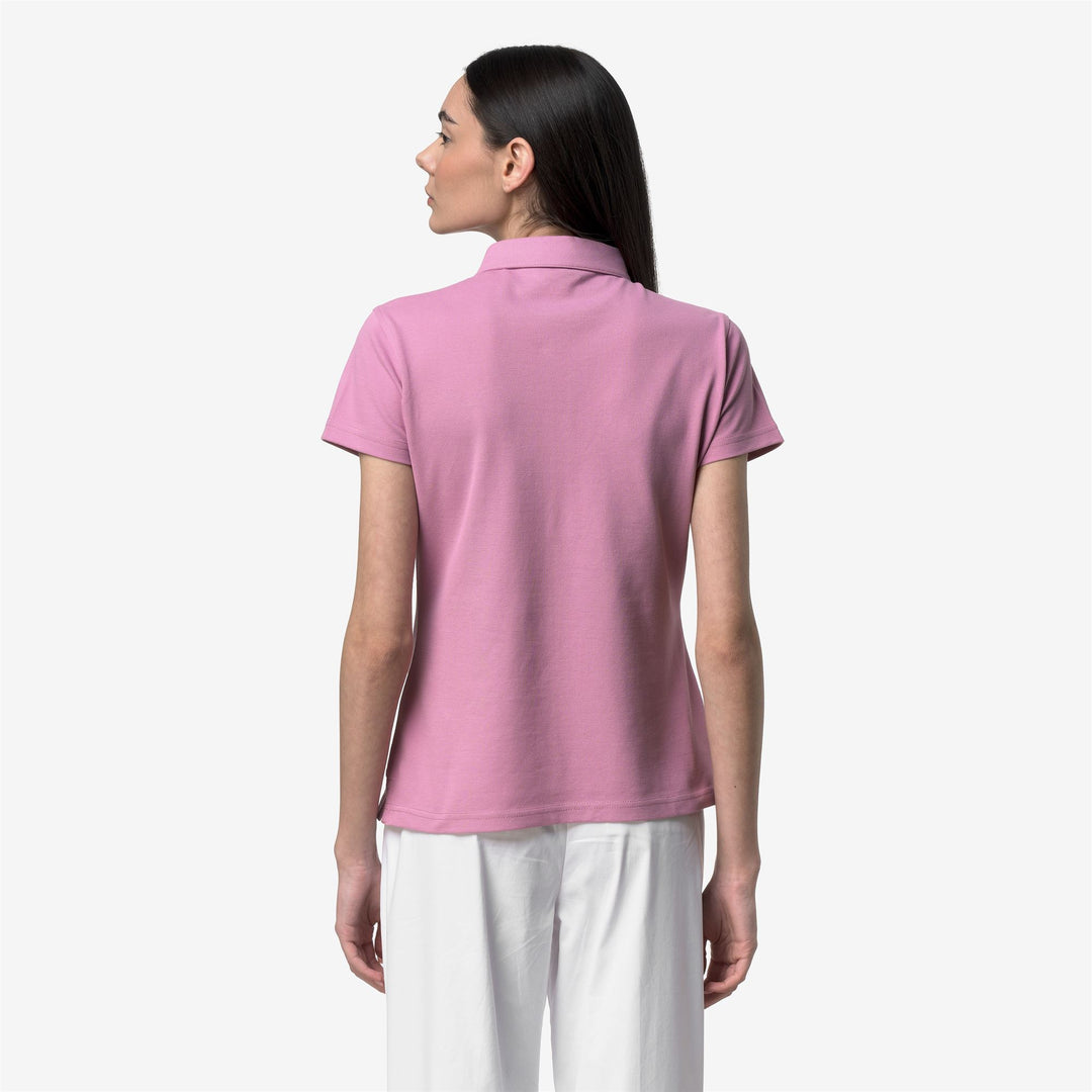 AMEDEA PIQUE SLIM - Polo Shirts - Polo - Woman - VIOLET GLICINE main