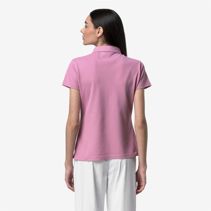 AMEDEA PIQUE SLIM - Polo Shirts - Polo - Woman - VIOLET GLICINE 5
