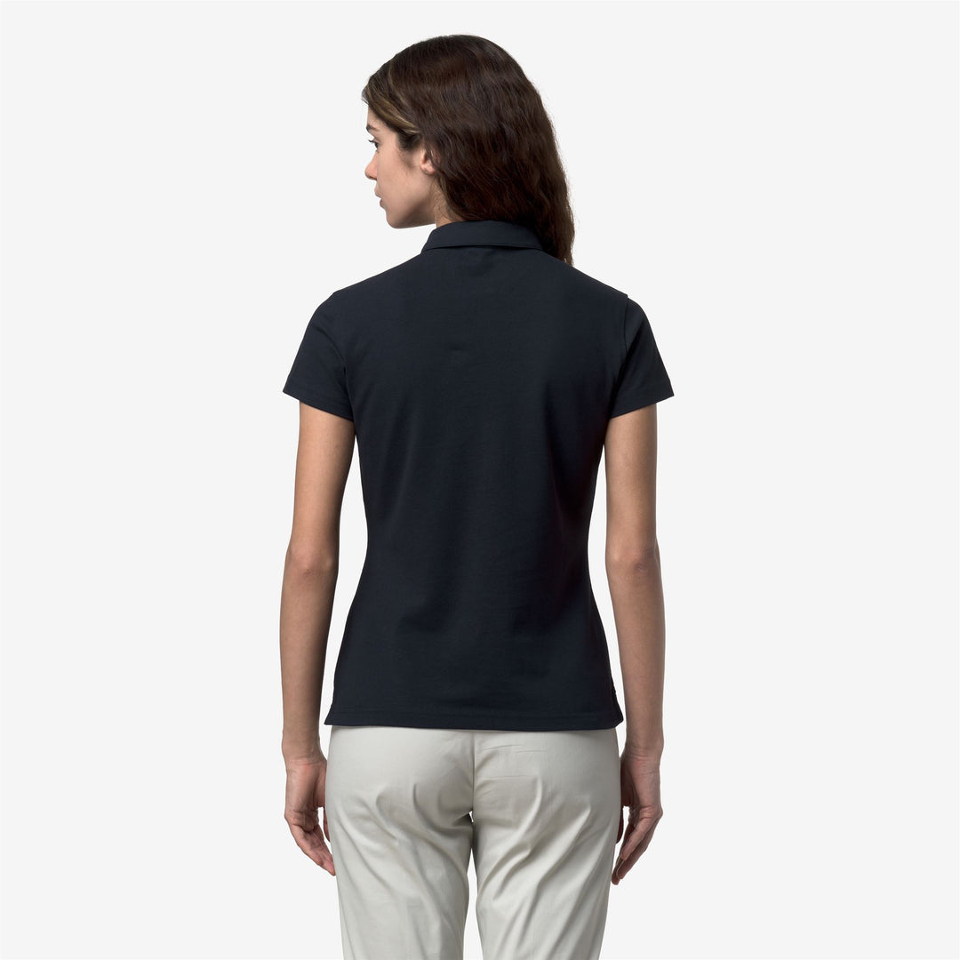AMEDEA PIQUE SLIM - Polo Shirts - Polo - Woman - BLUE DEPTH main