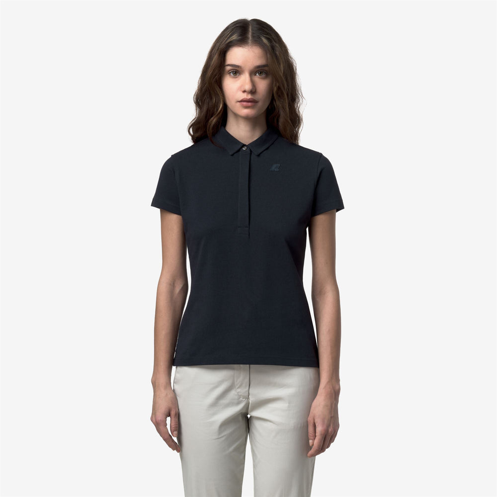 AMEDEA PIQUE SLIM - Polo Shirts - Polo - Woman - BLUE DEPTH 02