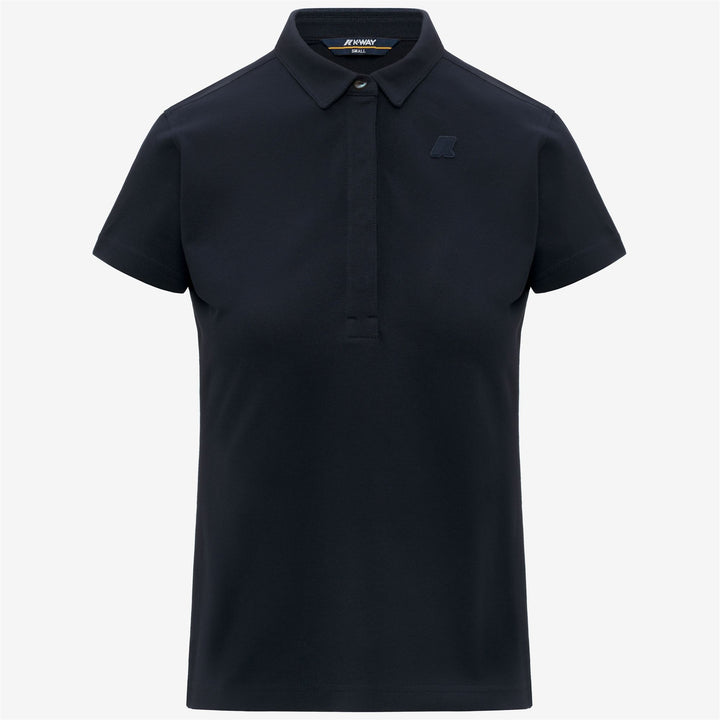 AMEDEA PIQUE SLIM Playeras tipo polo Polo Mujer Blue Depth 5