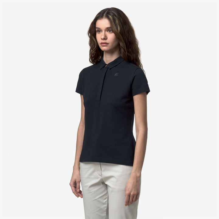 AMEDEA PIQUE SLIM - Polo Shirts - Polo - Woman - BLUE DEPTH 4