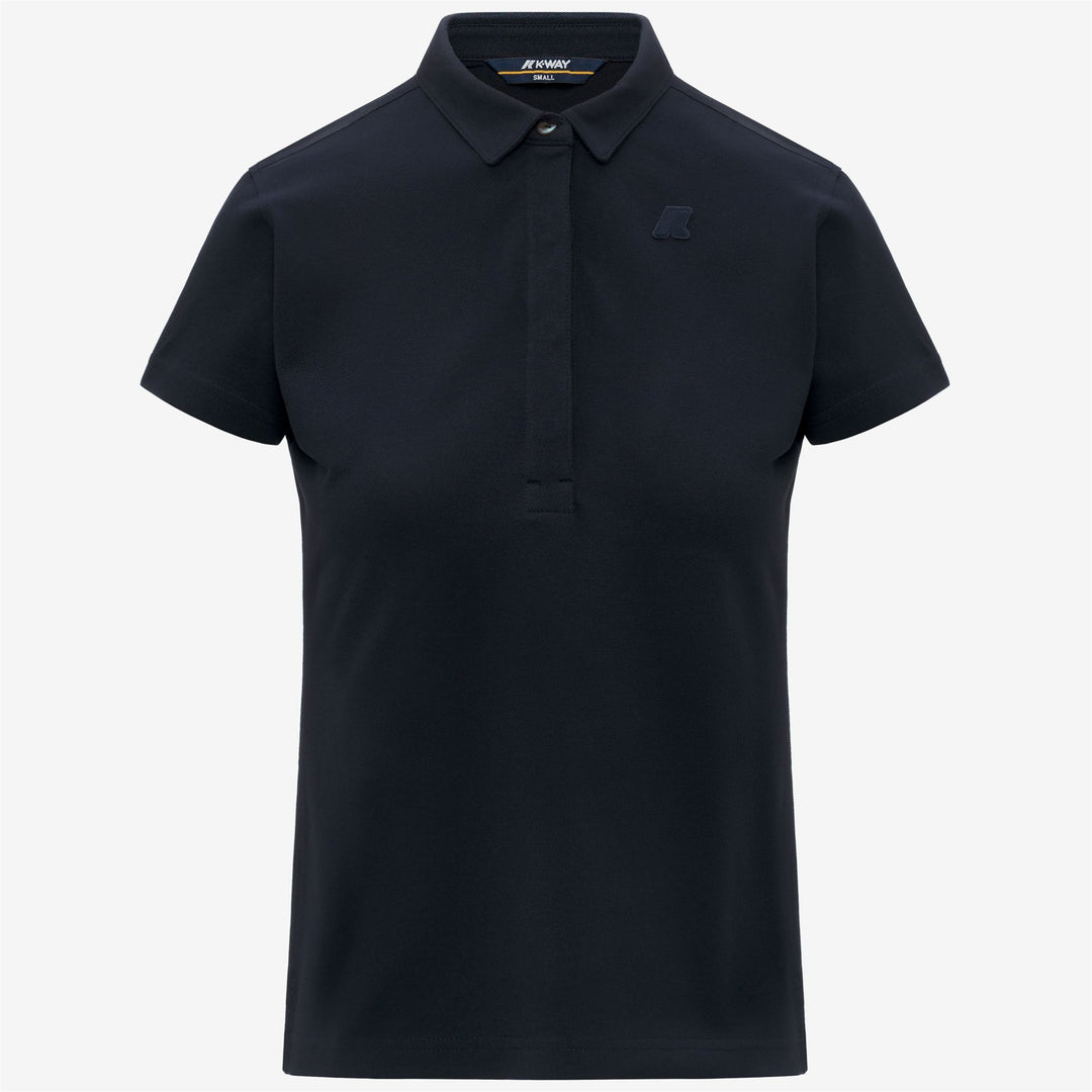 AMEDEA PIQUE SLIM - Polo Shirts - Polo - Woman - BLUE DEPTH 01